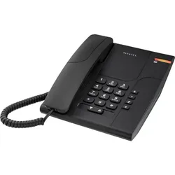 Alcatel Temporis 180 Noir Schnurgebundenes Telefon, analog Schwarz ATL1407501