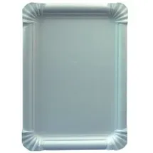 Papstar Pappteller eckig 16,5 cm x 23 cm 250 St. Weiß