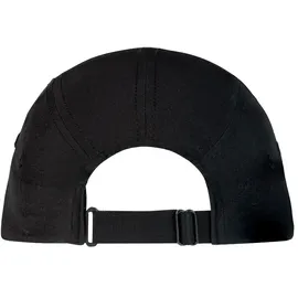 Buff 5 Panel Cap r-solid black S/M
