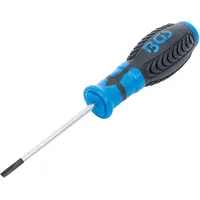 BGS Schraubendreher 4929, Schlitz 4 mm, Klingenlänge 80 mm