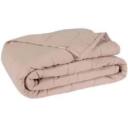 Tagesdecke CINDERELLA "Moon", beige (sand), B:220cm L:270cm, Polyester, Tagesdecken, fühlt sich extra weich an