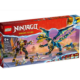 Lego Ninjago Kaiserliches Mech-Duell gegen den Elementardrachen 71796