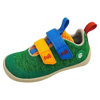 Affenzahn Knit Happy Spezial Editio Klettschuh grün, 28 EU