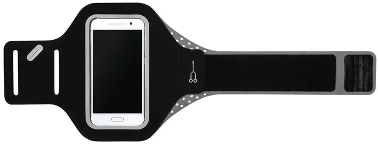 HAMA Sport-Armband Running für Smartphones, Größe XXL, Schwarz