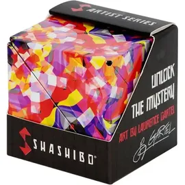 Shashibo Formwechsel-Box – Preisgekrönter, patentierter Zappelwürfel mit 36 Seltenerdmagneten – verwandelt sich in über 70 Formen (Konfetti)