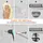 luxuskollektion Gewürzregal Wand Set Organizer Selbstklebend