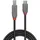 Lindy 36666 1m USB 3.2 Typ C an B Kabel, Anthra Line - USB-Kabel - 24 pin USB-C to Type - 1 m