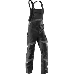 Kübler, Arbeitshose, Activiq Latzhose Schwarz/Anthrazit 60 (60)
