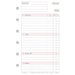 CHRONOPLAN Wochenplan Mini 2026 50616