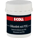 E-COLL Silikonfett mit PTFE 80g Dose, farblos
