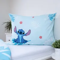 Disney Lilo & Stitch Kinderbettwäsche Blau 140 x 200 cm + 70 x 90 cm
