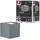 Paulmann Außenwandleuchte Aluminium 80x80mm 2x3,5W grau