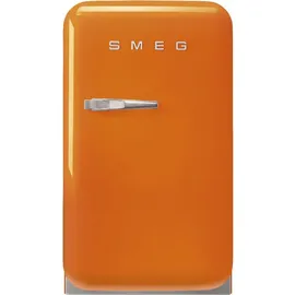 Smeg FAB5ROR6 Retro Design Kühlschrank (40 l, 725 mm hoch, Orange)