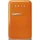 Smeg FAB5ROR6 Retro Design Kühlschrank (40 l, 725 mm hoch, Orange)