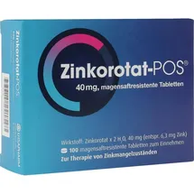 URSAPHARM Arzneimittel Zinkorotat POS magensaftresistente Tabletten 100 St.