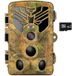 Wildkamera LUNIOX VC24 basic, Fotofalle 24MP + HD Video, inkl. 16GB SD Karte
