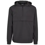 URBAN CLASSICS Basic Pull Over Parka Black M