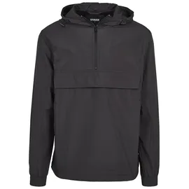 URBAN CLASSICS Basic Pull Over Parka Black M