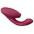 »Duo 2“ mit G-Punkt-Vibrator, rot