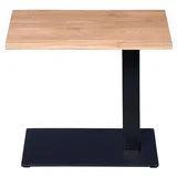 m2 Kollektion Beistelltisch BIBI, 2 in Wildeiche massiv, B/H/T = 55x50x40cm