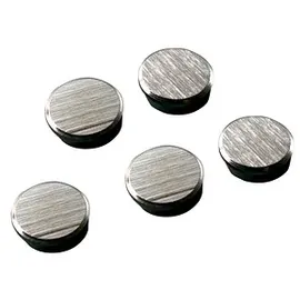 Franken Magnete silber, Metall Ø 25,0 mm, 5 St.