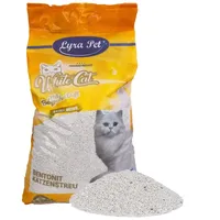 Lyra Pet 15 Liter Lyra Pet® White Cat Katzenstreu mit Babypuderduft