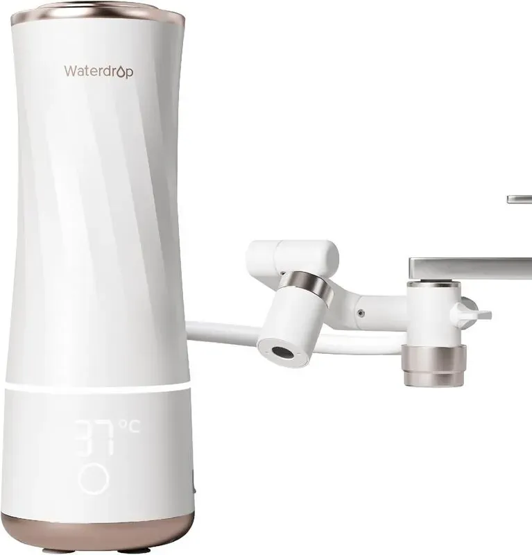 Waterdrop Gesichtsreinigungsgerät BFC2 Filtersystem, Weiches Wasser für sanfte Gesichtsreinigung, Tiefenreinigung, Chlorreduktion, Feuchtigkeitsboost, Wasserdicht