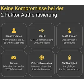 Reiner SCT Authenticator mini, Zwei-Faktor-