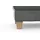 Home Affaire Polsterhocker Summer Cord 77 x 48 x 67 cm Silber