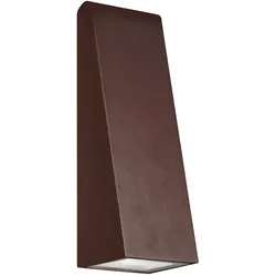 Artemide - Cuneo Mini Outdoor LED-Wandleuchte, rost