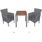 deluke TRINE Set 3-tlg. Hellbraun