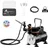 Vevor Tank 1/6 PS mit Luftkompressor & 1 Dual Action Airbrush Pistole mit 3 Düsen (0,2/0,3/0,5 mm)