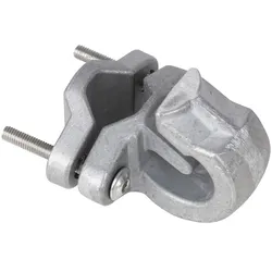 Heunetz-Halter - Halterung für Heunetz, Leckstein & Spielball, Aluminium