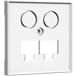 HomeWay Zentralplatte HW-ZLLRWG55V1 TV LAN/LAN 55x55