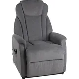 Duo Collection TV-Sessel XXL mit Aufstehhilfe und Relaxfunktion«, bis 150kg belastbar, Taschenfederkern, Stahlwellenunterfederung, grau