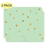 tinyloaders 2x SET XL Platzdeckchen, Platzmatte, Tischset, 65 cm x 50 cm, Monkey | Gr.: onesize