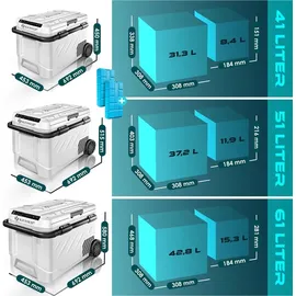 Kesser Kompressor Kühlbox 41 l