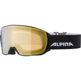 Alpina NAKISKA Q-LITE Skibrille, black matt, One Size