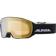 Alpina NAKISKA Q-LITE Skibrille, black matt, One Size