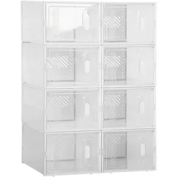 HOMCOM DIY Schuhschrank Kunststoff