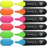 Schneider Job Textmarker farbsortiert, 6 St.