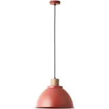 Brilliant Erena 1-flg. 38 cm rund rot Metall/Holz