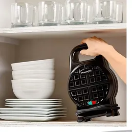 Media Shop PowerXL Waffle Star - Waffeleisen für gefüllte Waffeln 18cm - Schwarz