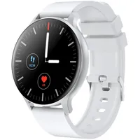 CANYON Smartwatch SW68 – 1.28" IPS Fitnessuhr, Beliebte Sportmodi, SpO2 & Herzfrequenzmessung, 260+ Zifferblätter, Schrittzähler, Schlafüberwachung, Gesundheitsuhr, Smartwatch für Damen und Herren iOS