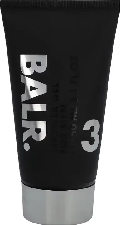 BALR. 3 FOR MEN Duschgel 150 ml – Luxuriöses Herren Duschbad, Holzig-aromatischer Duft, Erfrischende Körperreinigung für Männer