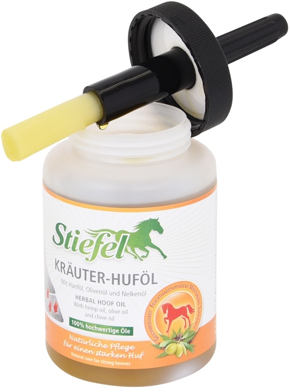 Stiefel Kräuter-Huföl - natürliche Pflege für einen starken Huf, 450ml