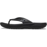 Crocs Unisex Via Flip Sandal, Schwarz, 47 EU, Schwarz, 48/49 EU