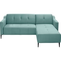 exxpo - sofa fashion Ecksofa »Svalbard, L-Form«, blau