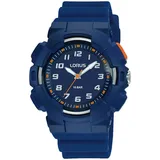 LORUS Quarzuhr, Armbanduhr, Kinderuhr, bis 10 bar wasserdicht, ideal auch als Geschenk blau