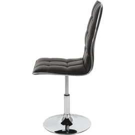 Mendler Esszimmerstuhl HWC-C41 Kunstleder braun 2er Set